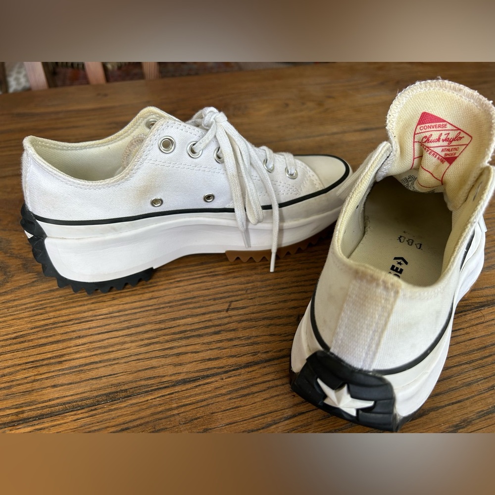 Converse Run Star Hike. Women’s size 7. White. - Picture 5 of 11